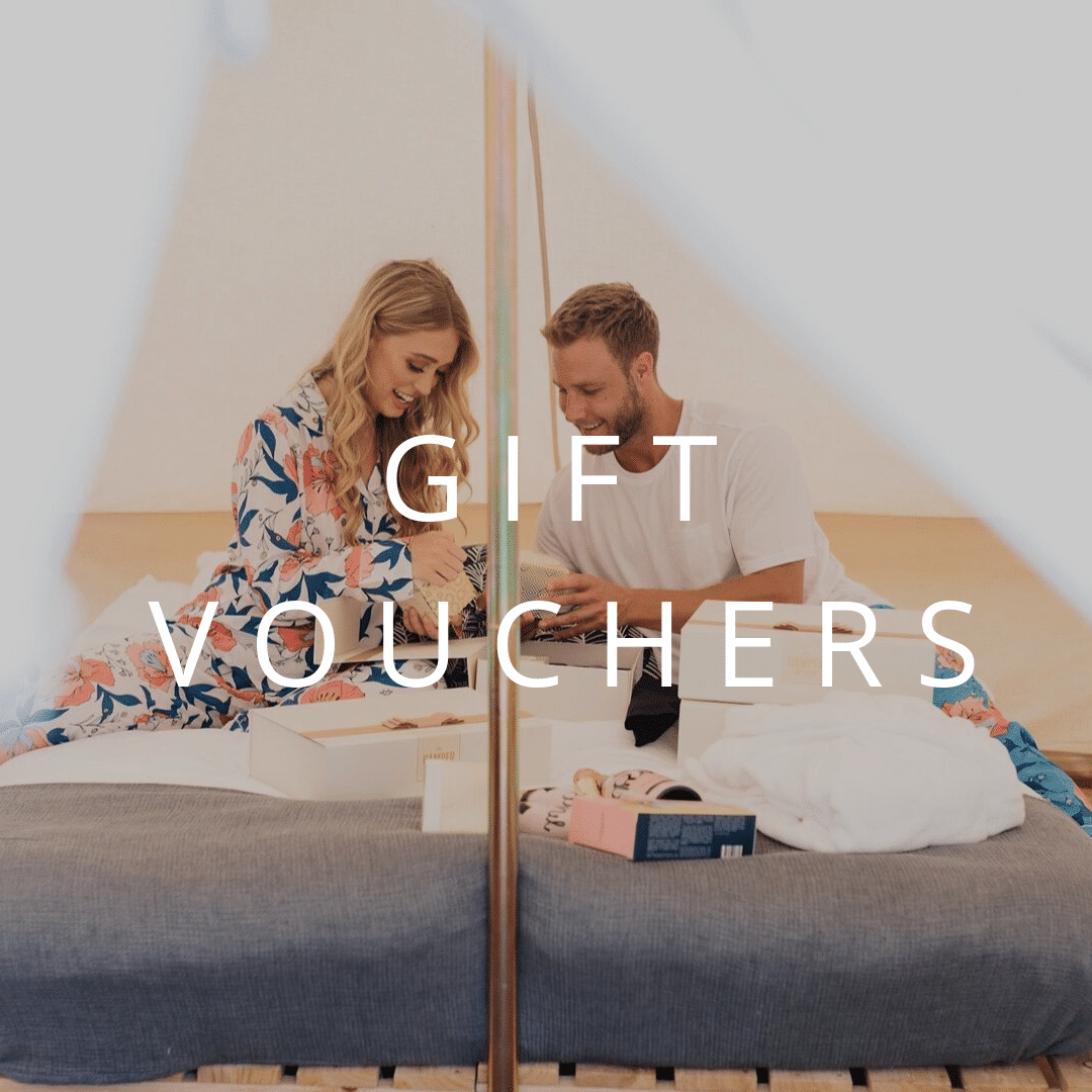 Button to view more information on glamping gift vouchers