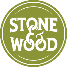 Image showing stone and wood logo as they have been a client of Twilight Glamping
