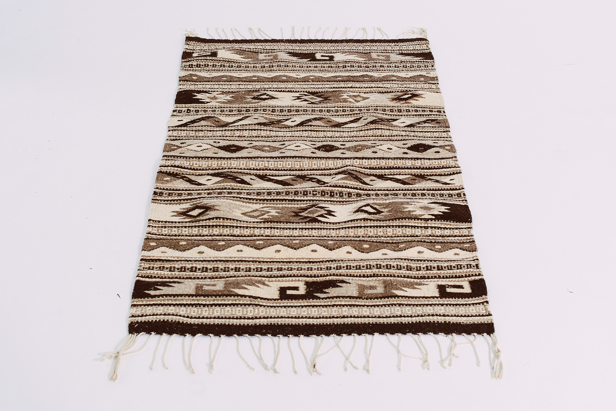 IMAGE OF MEXICAN RUG BLACK